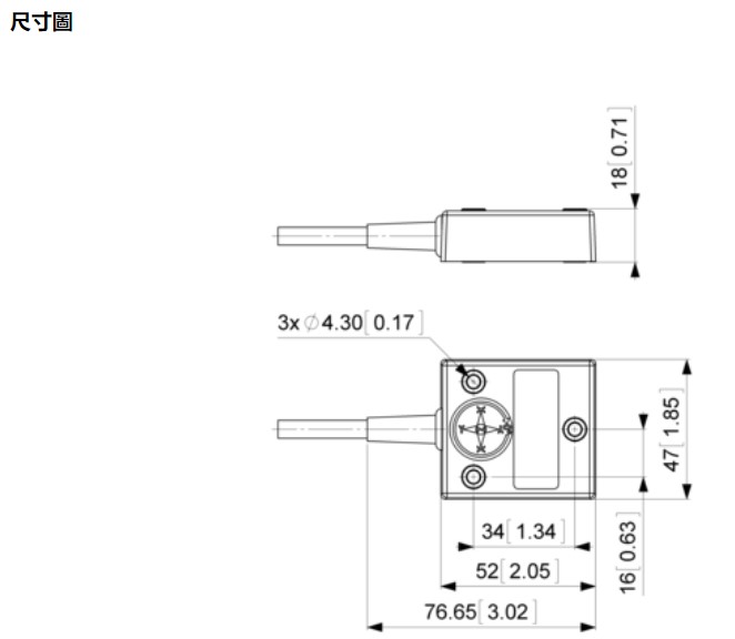 傾斜角傳感器圖